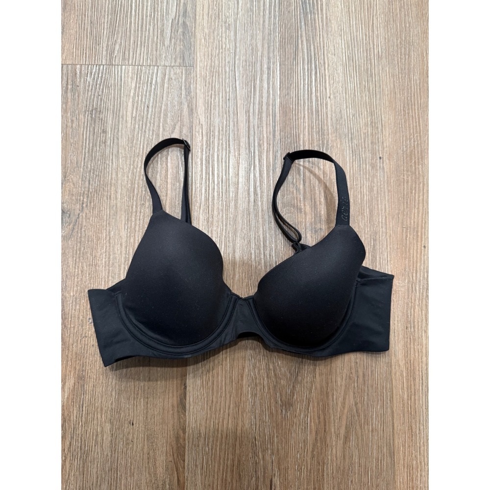 Aerie Smoothez Full Coverage Underwire Bra Black‎ 34B Adjustable Straps 439